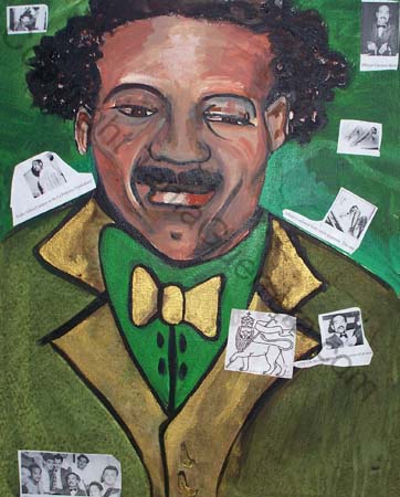 Portrait of Pedro Albizu Campos by Tania Guerrera