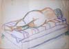 SleepingOnStripedBed